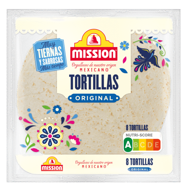 MISSION Tortilla de trigo original mexicana 320 gr