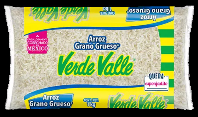 Verde Valle Arroz Grano grueso 500gr