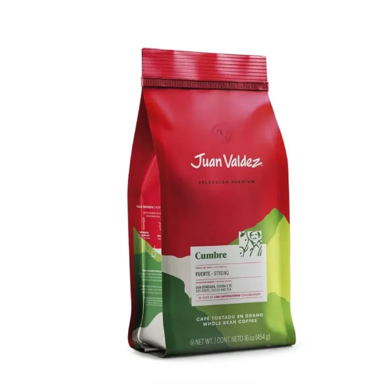 Juan Valdez, Café Cumbre 454gr Grano - Imagen 2