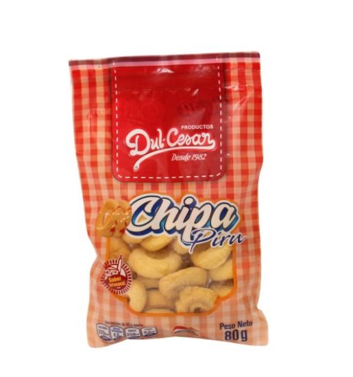 Chipa Pirú artesanal DULCESAR paquete 200gr