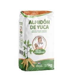 Almidón de yuca LA PARAGUAYA bolsa 1kg