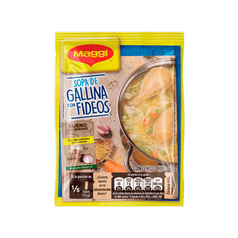 Sopa Maggi de Gallina con Fideos 65 g
