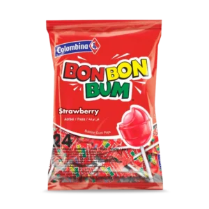 Bon bon Fresa Colombina bolsa 24unidades