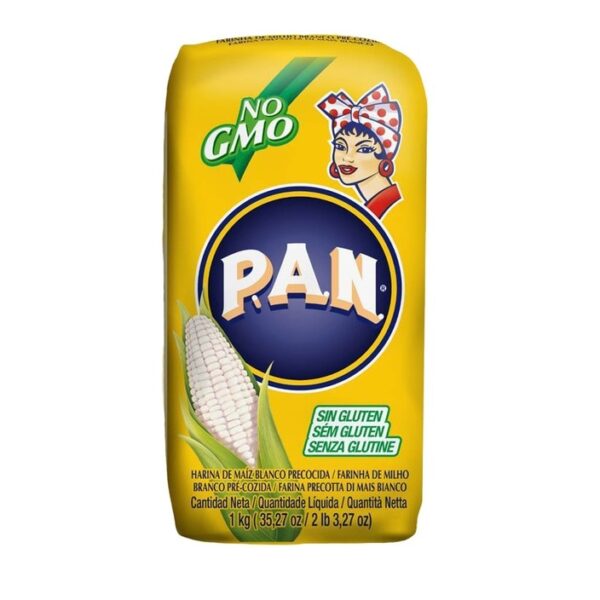 Harina de maiz blanca PAN 1 KG