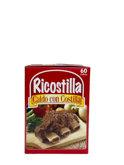 Caldo de costilla RICOSTILLA display 11gr 60unidades