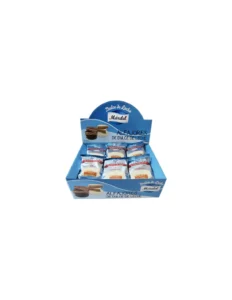 Alfajores de maicena chocolate blanco MARDEL caja 24 unidades