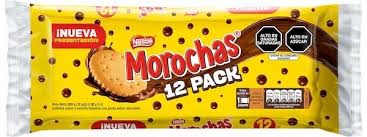 Galletas morochas NESTLE caja con 12 unidades, 360gr