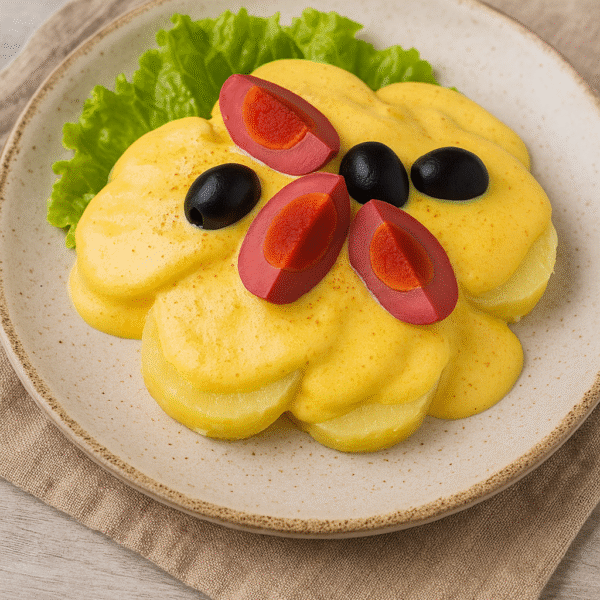 Papa a la Huancaína – ingredientes peruanos