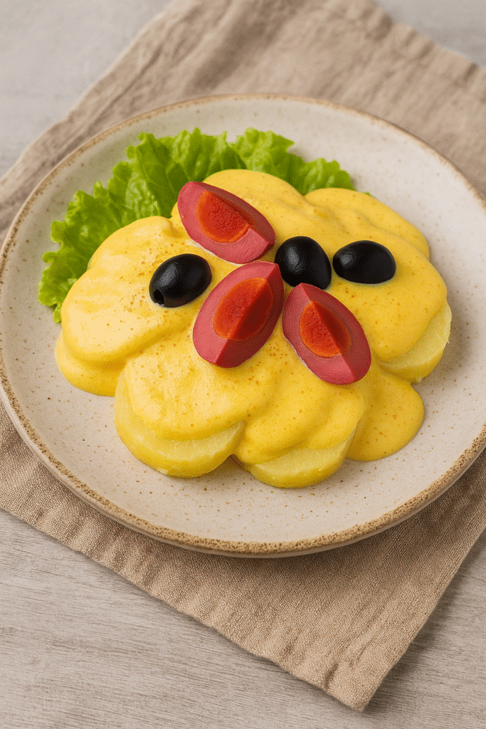 Papa a la Huancaína – ingredientes peruanos