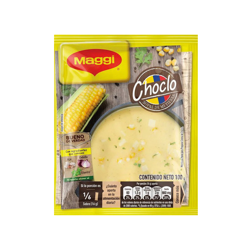 140-SOPAS-MAGGI-CHOCLO.png Sopa Maggi Choclo 100 g - Imagen 1