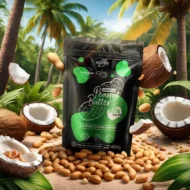 Nustino Pure – mantequilla de maní en polvo – Coconut 400g - Imagen 2