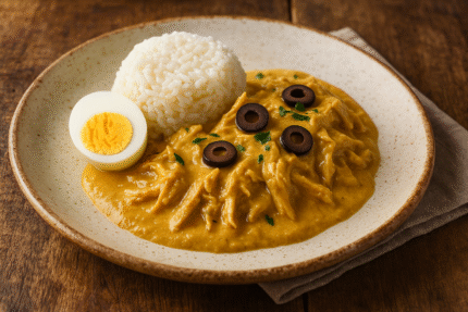 Pack de Productos "Ají de Gallina – Pollo cremoso en salsa de ají amarillo (4 porciones)"