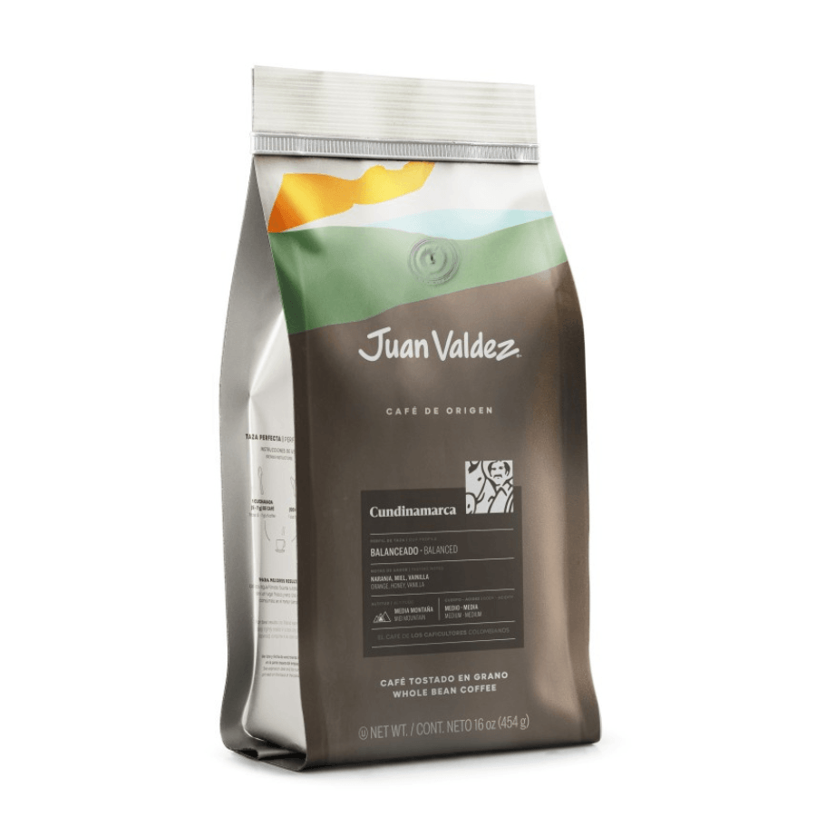 Cundinamarca-copia.png Juan Valdez, Café Cundinamarca 454gr Grano - Imagen 1