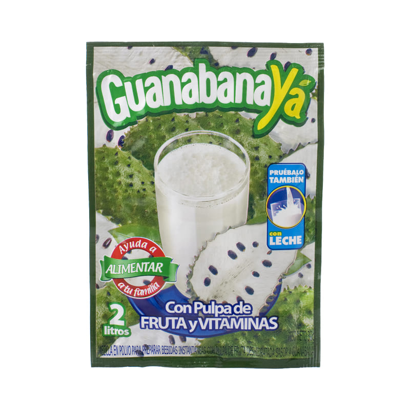 REFRESCO-INSTANYA-GUANABANA.jpg Refresco instantaneo GuanabanaYá sobre 30gr - Imagen 1